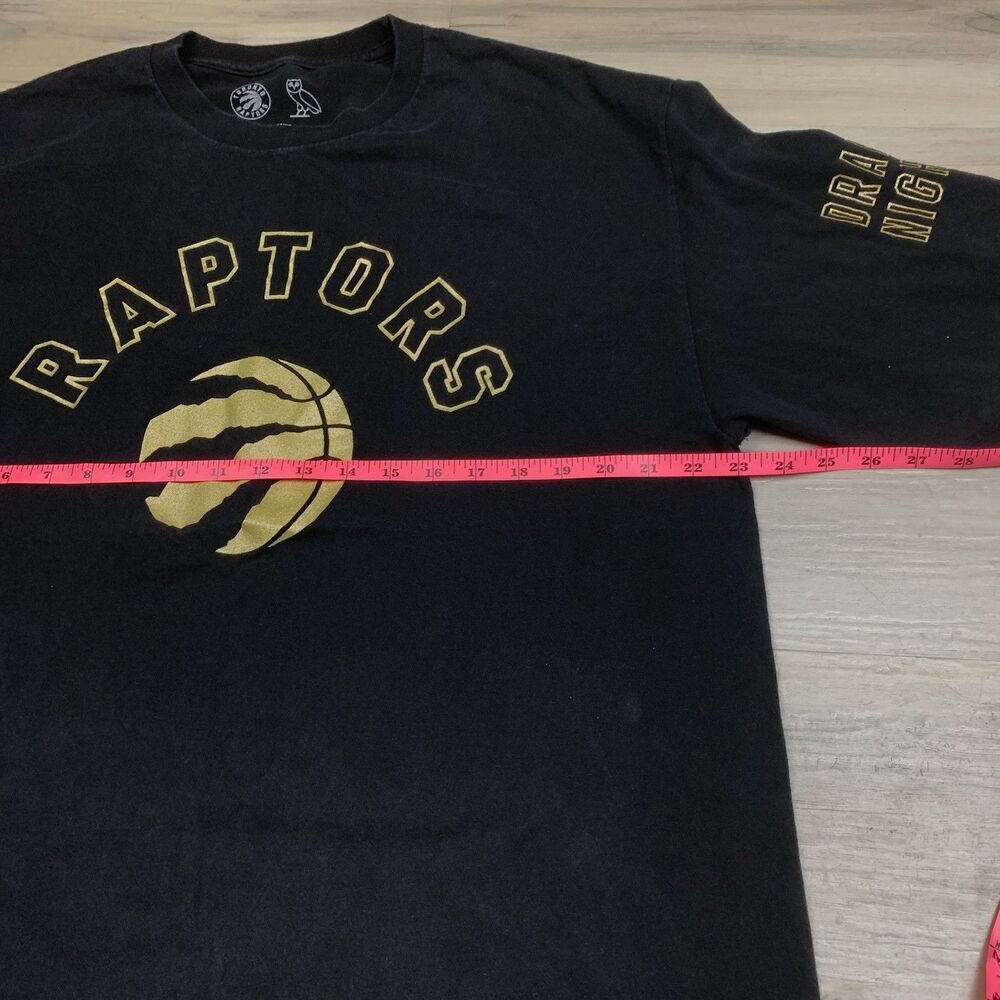 Toronto Raptors x OvO Drake Night 2015 long sleeve shirt Mens basketball size XL - Picture 4 of 7